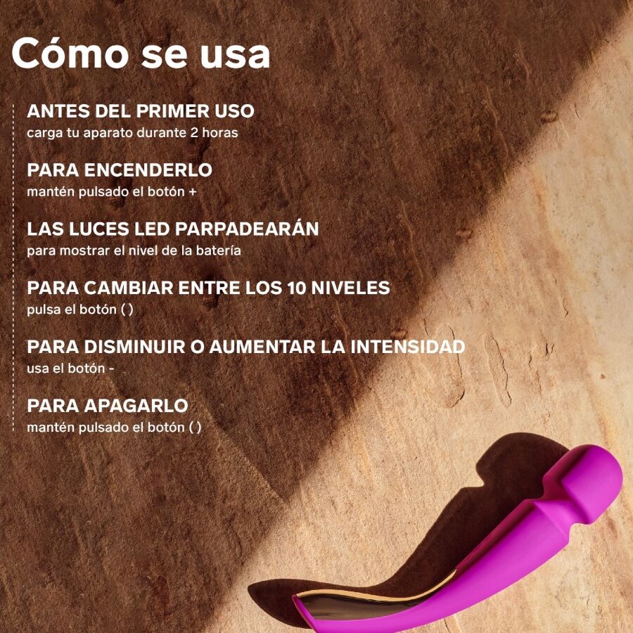 LELO - Smart Wand 2 Medium Massasjeapparat Havblå