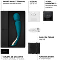 LELO - Smart Wand 2 Medium Massasjeapparat Havblå