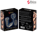 IBIZA - Wiggle Rotating Penisring med Analplugg