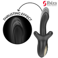 IBIZA - Kraftig vibrator med støt og sugeeffekt