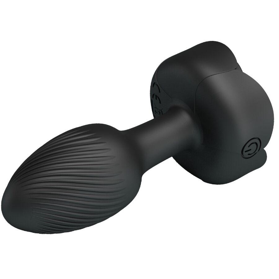 PRETTY LOVE - Olman Vibrerende Analplugg med LED-lys 8,8 cm