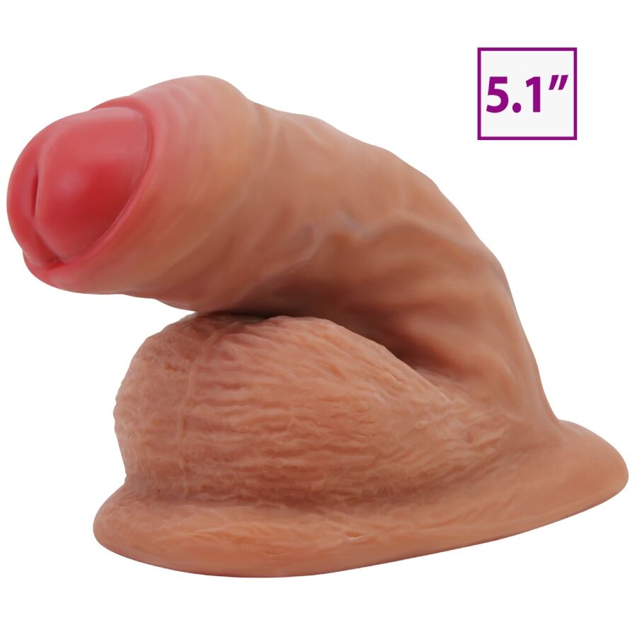PRETTY LOVE - Warnell Realistisk Dildo med Sugekopp 9,5 cm