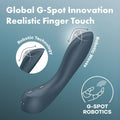 SATISFYER - G-Spot Wave 4 G-punktsvibrator Mørkegrå