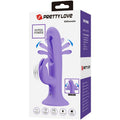 PRETTY LOVE - Killmoulis Rabbitvibrator med Tunge 12 Moduser