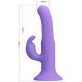 PRETTY LOVE - Killmoulis Rabbitvibrator med Tunge 12 Moduser