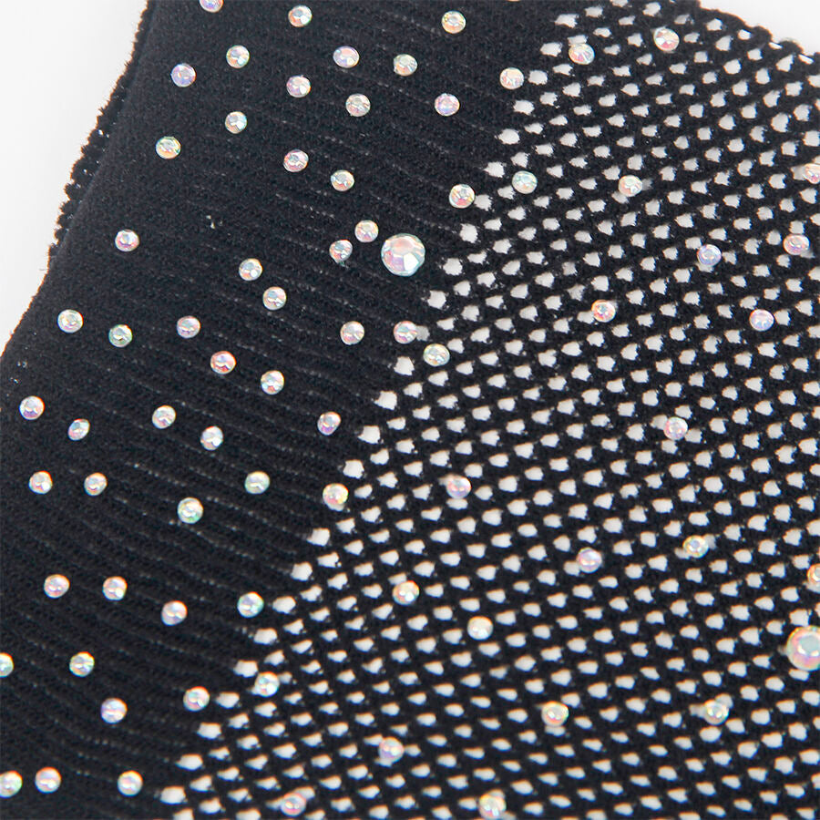 SUBBLIME - Transparente Glitterhansker