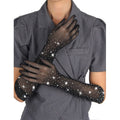SUBBLIME - Transparente Glitterhansker