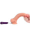 SHEQU - Apolo Vibrerende dildo med fjernkontroll 24,5 cm