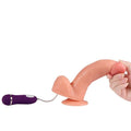 SHEQU - Apolo Vibrerende dildo med fjernkontroll 24,5 cm