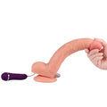 SHEQU - Optimus Vibrerende dildo med fjernkontroll 28 cm