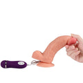 SHEQU - Iron Dragon Vibrerende dildo med fjernkontroll 17,5 cm