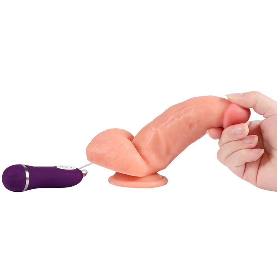 SHEQU - Soldier Vibrerende dildo med fjernkontroll 16 cm