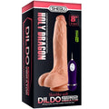 SHEQU - Holy Dragon Vibrerende dildo med fjernkontroll 20,5 cm