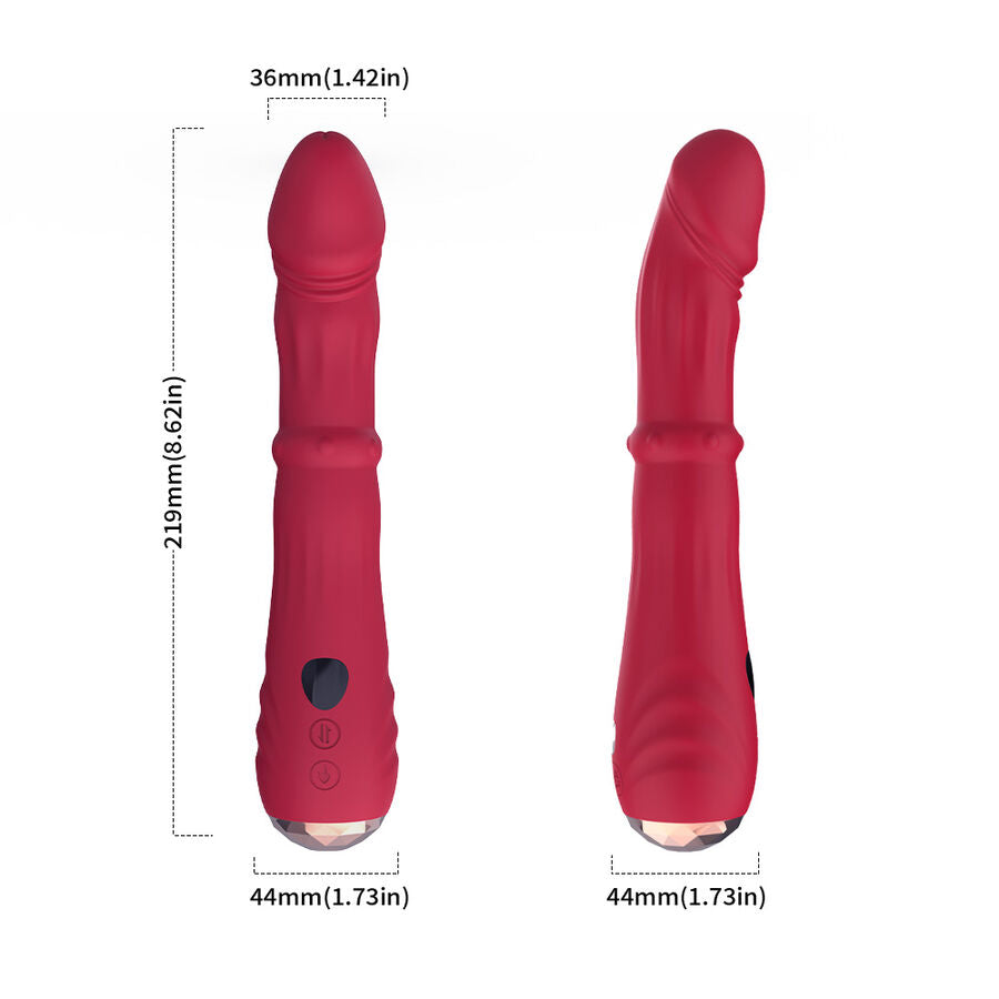 ARMONY - Point A Termojusterbar vibrerende dildo med støt