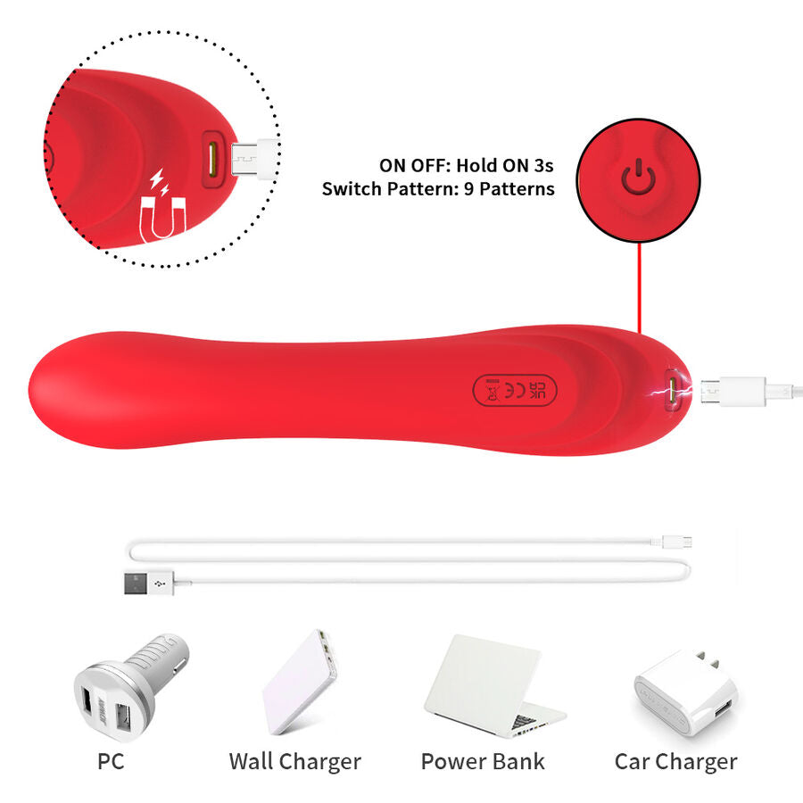ARMONY - Vibrator med oscillerende tunge