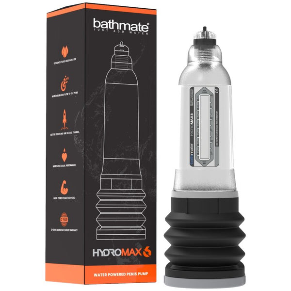 BATHMATE - Hydromax Vannbasert Penispumpe Transparent