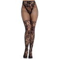 LEG AVENUE - Dahlia Blondestrømper med Nettingdetalj