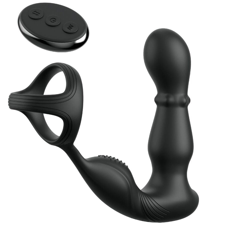 ANAL FANTASY ELITE - Vibrerende Analring og Massasjeapparat med Fjernkontroll