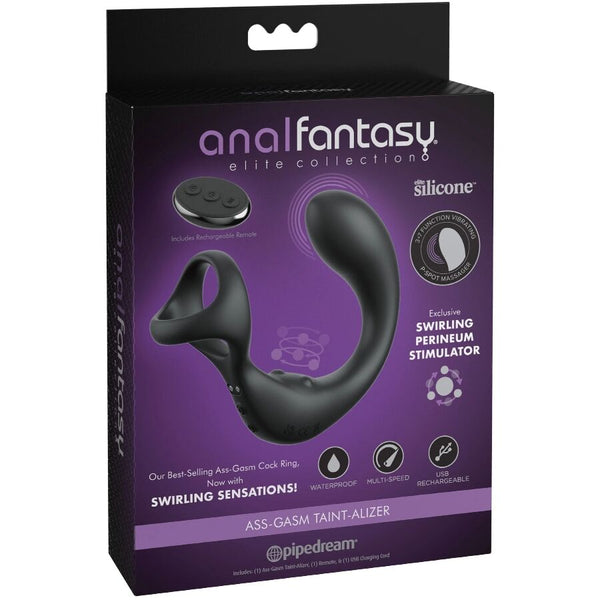 ANAL FANTASY ELITE - Vibrerende Analmassasjeapparat med Fjernkontroll