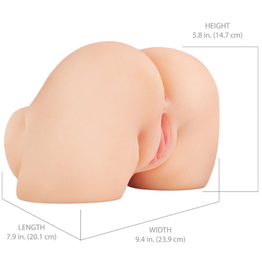 PDX ELITE - Shakethat Realistisk Vagina- & Anus-masturbator