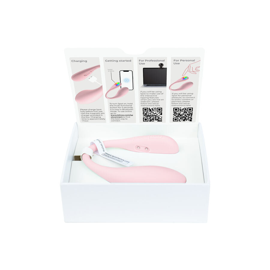 KIIROO - Spot Kiss Me U-formet vibrator