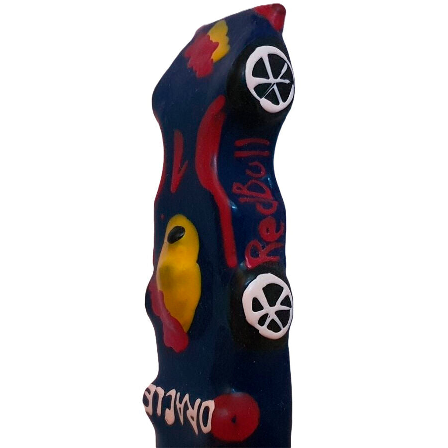 CONDOMERIE - Håndmalt novelty-kondom F1 Red Bull XL
