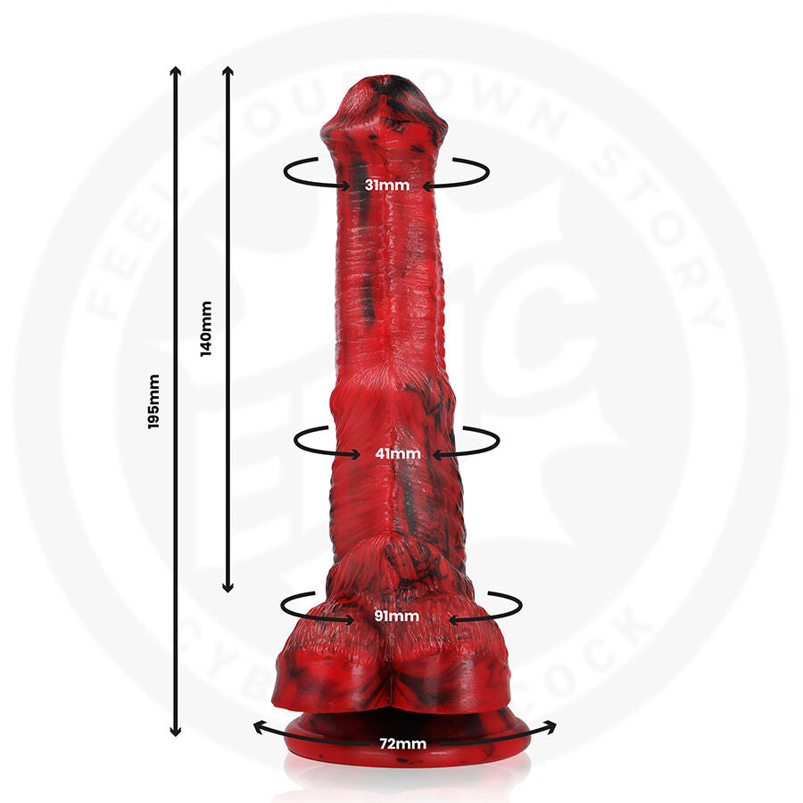 EPIC - Vulcanus Silikondildo Night Dragon
