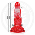 EPIC - Agnis Silikondildo Crimson Fire