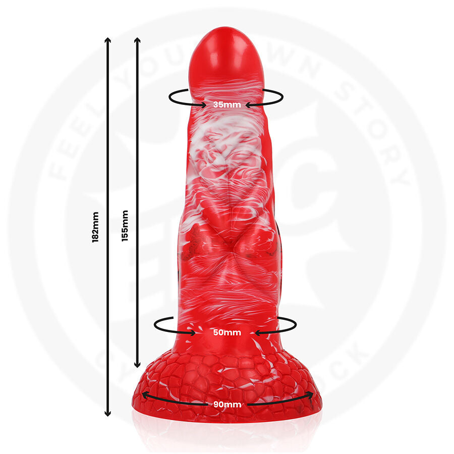 EPIC - Agnis Silikondildo Crimson Fire