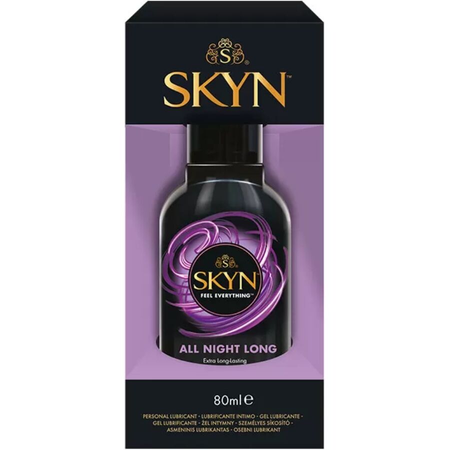 SKYN - All Night Long Silikonbasert Glidemiddel 80 ml