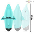 INTENSE - Echo Vibrerende Bullet Delfin Blå 8 x 4,7 cm
