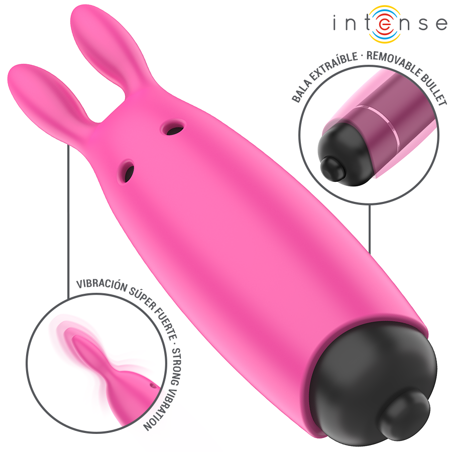 INTENSE - Hopper Vibrerende egg Rosa 8,3 x 2,4 cm