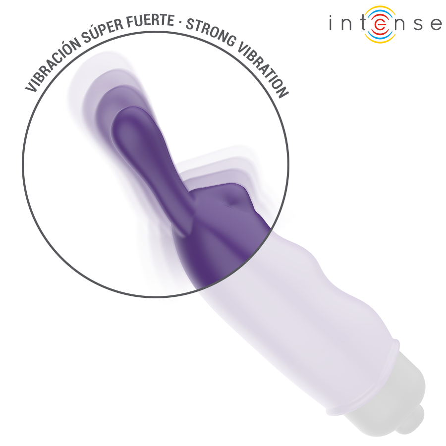 INTENSE - Mystic Vibrerende Bullet Kanin Lilla 8,7 x 2,4 cm
