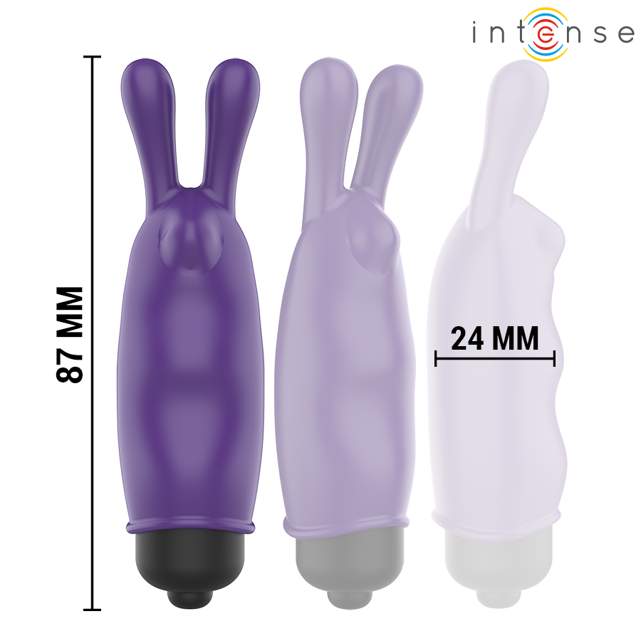 INTENSE - Mystic Vibrerende Bullet Kanin Lilla 8,7 x 2,4 cm