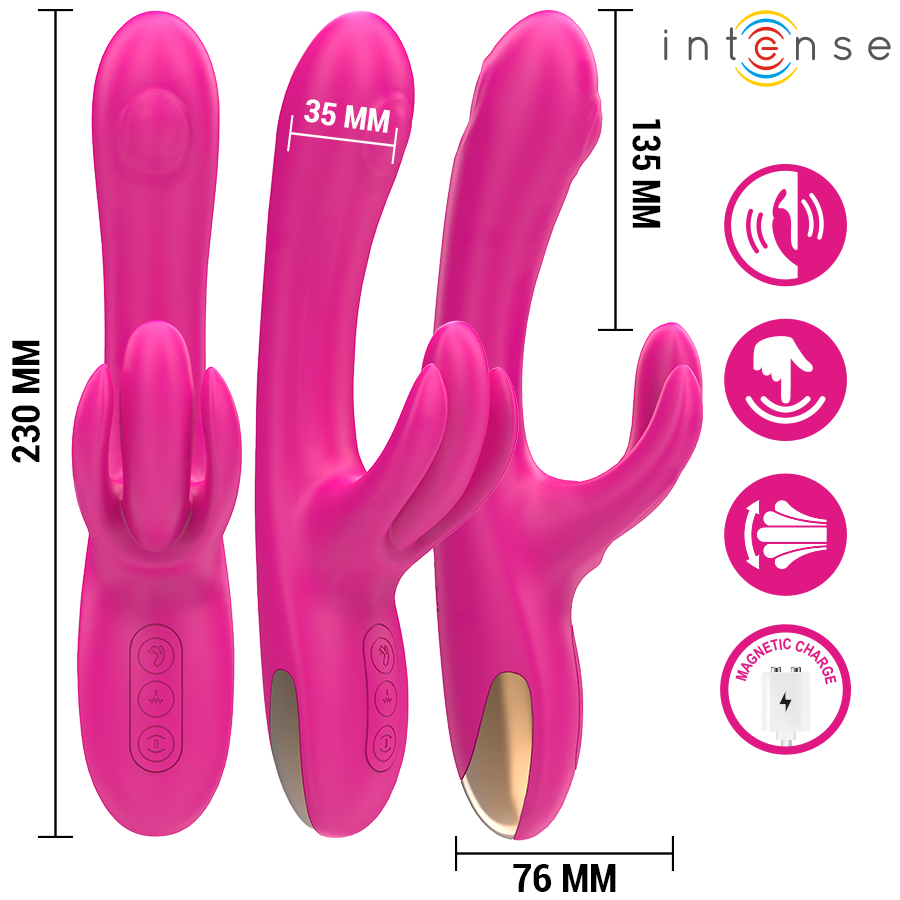INTENSE - Britney Rabbitvibrator 23 cm