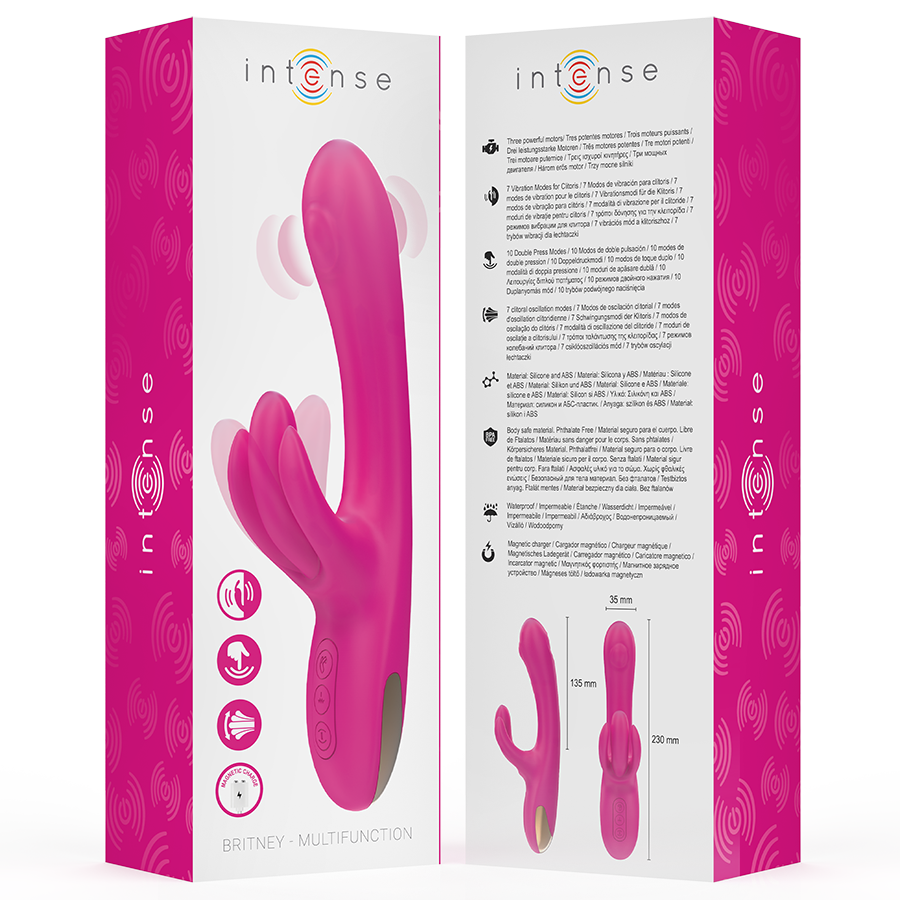 INTENSE - Britney Rabbitvibrator 23 cm