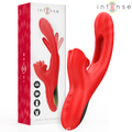 INTENSE - Jessica Multifunksjonsvibrator med klitorisstimulering 24,8 cm
