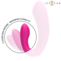 INTENSE - Janet U-formet dobbeltvibrator med fjernkontroll