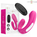 INTENSE - Janet U-formet dobbeltvibrator med fjernkontroll