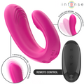INTENSE - Janet U-formet dobbeltvibrator med fjernkontroll