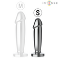 INTENSE - Vibrerende Analdildo i Metall med Fjernkontroll S