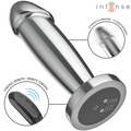INTENSE - Vibrerende Analdildo i Metall med Fjernkontroll S