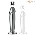 INTENSE - Vibrerende Analdildo i Metall med Fjernkontroll M