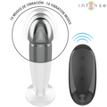 INTENSE - Vibrerende Analdildo i Metall med Fjernkontroll M