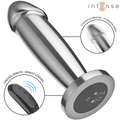 INTENSE - Vibrerende Analdildo i Metall med Fjernkontroll M