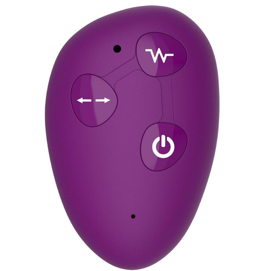 XOCOON - 2-i-1 strapless strap-on-vibrator med fjernkontroll