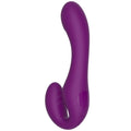 XOCOON - 2-i-1 strapless strap-on-vibrator med fjernkontroll