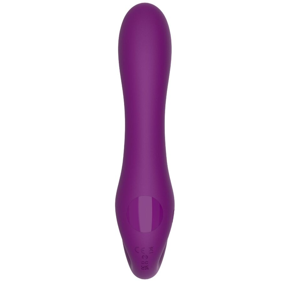 XOCOON - 2-i-1 strapless strap-on-vibrator med fjernkontroll