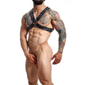 MOB - DNGEON Sort Kjedeharness One Size X