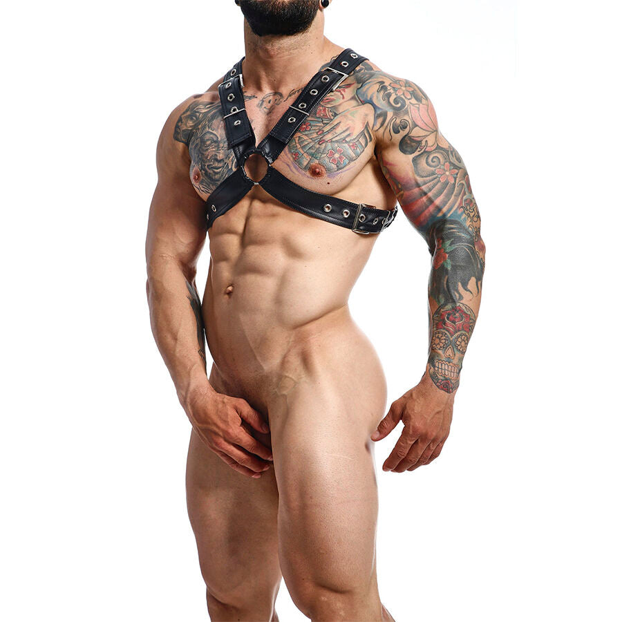 MOB - DNGEON Sort Kjedeharness One Size X